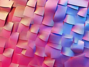 炫彩撞色立体质感背景