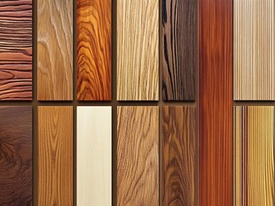 多种颜色木板木材