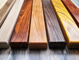 多种颜色木板木材