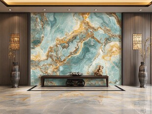 轻奢大理石背景墙