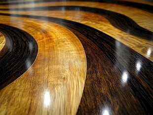 乌金木家具特写