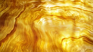 金色抽象流体纹理背景