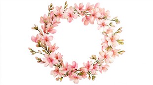 花朵花环花瓣png