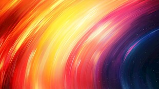 红蓝渐变科技背景