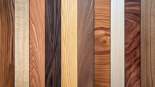 多种颜色木板木材