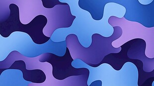 曲线线条流体迷彩