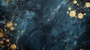 黄蓝相间大理石纹理