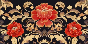 豪华至尊高贵富贵图案