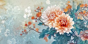 菊花壁纸壁画