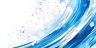 梦幻蓝色水波纹