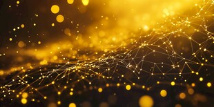 金色无限科技背景