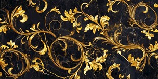 花金属底纹金色