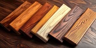 多种颜色木板木材