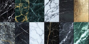 金色网格线条大理石纹