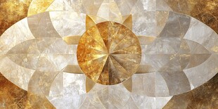 高清金色几何背景墙