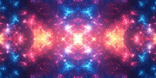 红蓝科技无限背景