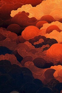 宋代云图高端云纹装饰