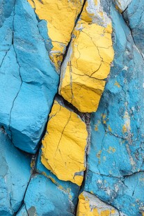 炫酷粗犷矿石裂痕