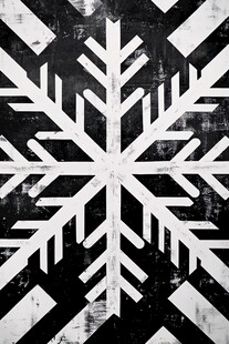 几何图形黑白壁纸