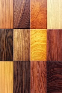 多种颜色木板木材
