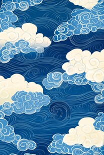 宋代云图高端云纹装饰