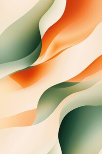 简洁大气拼色曲线纹理