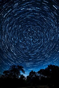 星河旋转盘旋星轨