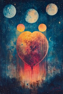 心灵治愈装饰画