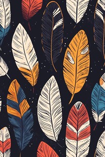 芭蕉叶面料印花色块