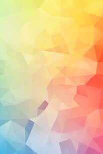 炫彩多边形底纹