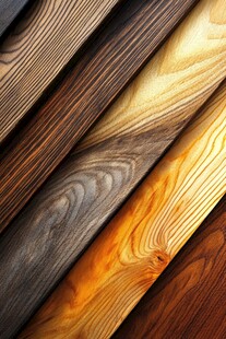 多种颜色木板木材