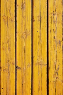 黄色木板