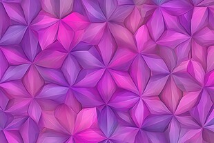 紫色低多边底纹