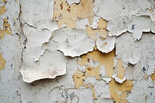 脱落墙漆背景