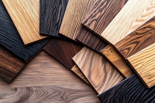 多种颜色木板木材