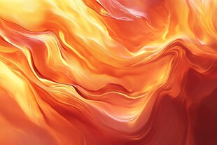 橙红色线条丝滑背景