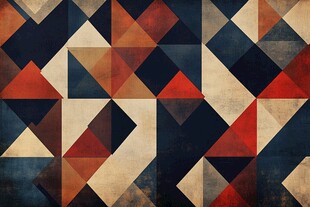 简洁大气拼色纹理