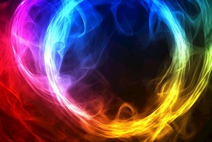 光感色彩高雅抽象艺术