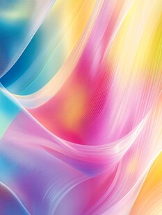 炫彩绚丽曲线条纹高雅