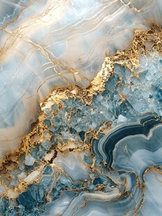 流体大理石金色素材