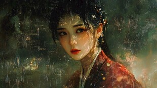 板绘人像