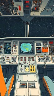 宇宙飞船控制室