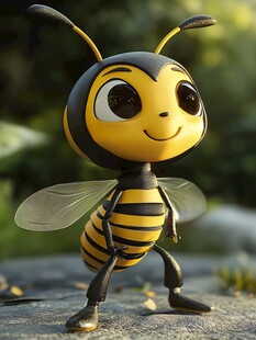 小蜜蜂动漫素材