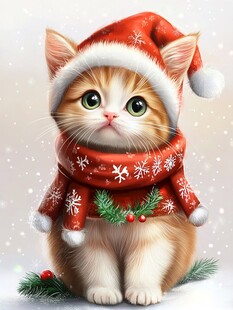 小猫咪插画