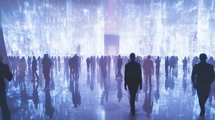 巨型互动数字装置