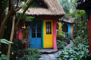 杜甫草堂后门