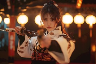 美女武者