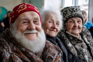 俄罗斯大叔大妈