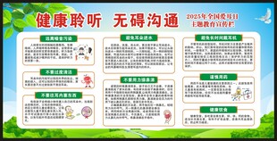 全国爱耳日宣传栏
