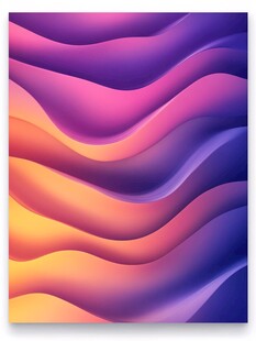 紫粉渐变流